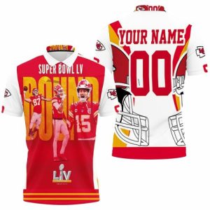 Kansas City Chiefs AFC West Division Super Bowl L V Personalized Polo Shirt PLS3507