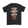 Live Well Laugh Often Love The Chicago Bears Unisex T-Shirt Kid T-Shirt LTS1577