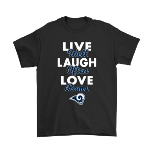Live Well Laugh Often Love The Los Angeles Rams Unisex T-Shirt Kid T-Shirt LTS3460