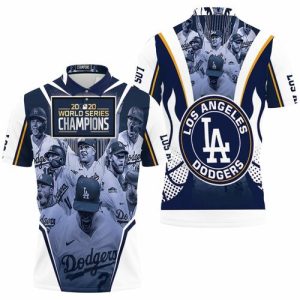 Los Angeles Dodgers World Series Champions Baseball Polo Shirt PLS2884