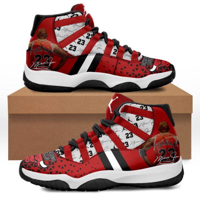 Michael Jordan 23 Chicago Bulls Retro 11 Sneakers Shoes BJD110492