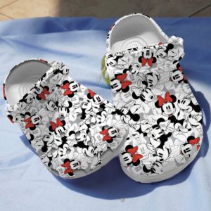 Mickey Expressions Crocs Crocband Clog Comfortable Water Shoes BCL0255