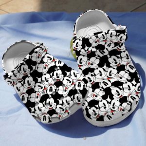 Mickey Expressions Full Art Crocs Crocband Clog Comfortable Water Shoes BCL0388