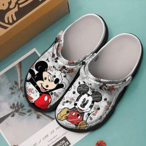 Mickey Mouse Painting Unisex Crocs Clog Shoes BCL1242