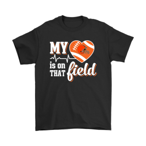 My Heart My Cleveland Browns Is On That Field Unisex T-Shirt Kid T-Shirt LTS2025