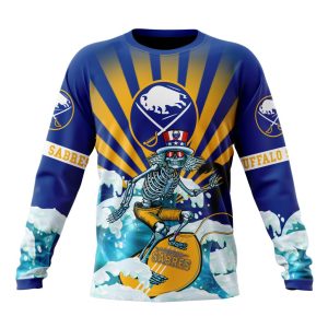 NHL Buffalo Sabres Specialized Kits For The Grateful Dead Unisex Sweatshirt SWS1648
