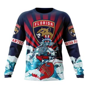 NHL Florida Panthers Specialized Kits For The Grateful Dead Unisex Sweatshirt SWS1657