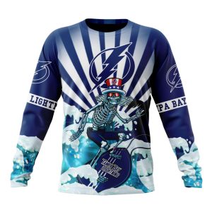 NHL Tampa Bay Lightning Specialized Kits For The Grateful Dead Unisex Sweatshirt SWS1671