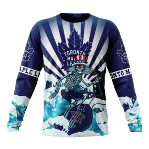NHL Toronto Maple Leafs Specialized Kits For The Grateful Dead Unisex Sweatshirt SWS1672