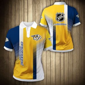 Nashville Predators Polo Shirt Cool Design Summer PLS3287