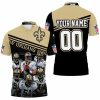 New Orleans Saints 2020 NFL Season NFC South Division Winners Champions Great Players Personalized Polo Shirt PLS3190