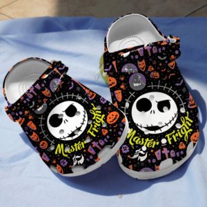 Nightmare Jack Master of Fright Halloween Crocs Crocband Clog Comfortable Water Shoes BCL0189