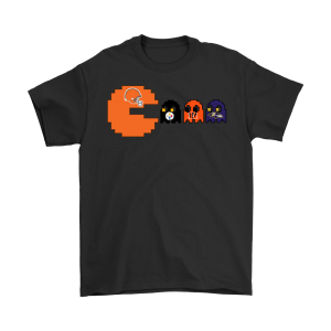 Pacman - American Football Cleveland Browns Unisex T-Shirt Kid T-Shirt LTS2018