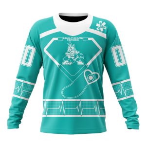 Personalized Arizona Coyotes Special Design Honoring Healthcare Heroes Unisex Sweatshirt SWS1690