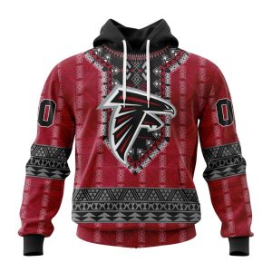 Personalized Atlanta Falcons Specialized Pattern Native Concepts Unisex Hoodie TH1097