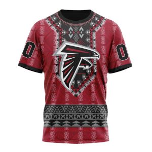 Personalized Atlanta Falcons Specialized Pattern Native Concepts Unisex Tshirt TS2951