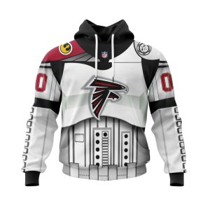 Personalized Atlanta Falcons Specialized Star Wars May The 4th Be With You Unisex Hoodie TH1098