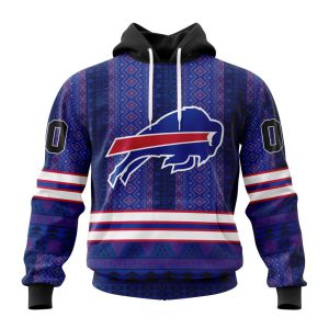Personalized Buffalo Bills Specialized Pattern Native Concepts Unisex Hoodie TH1105