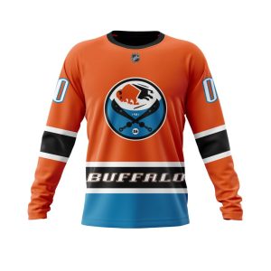 Personalized Buffalo Sabres Specialized Concepts Val James Night Jersey Unisex Sweatshirt SWS1709