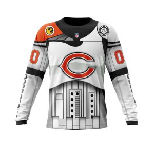 Personalized Chicago Bears Specialized Star Wars May The 4th Be With You Unisex Sweatshirt SWS251