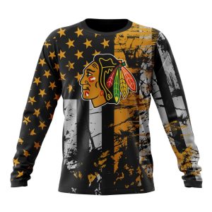 Personalized Chicago BlackHawks Specialized Jersey For America Unisex Sweatshirt SWS1737