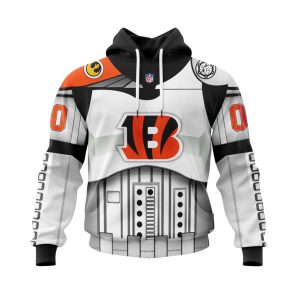 Personalized Cincinnati Bengals Specialized Star Wars May The 4th Be With You Unisex Hoodie TH1118