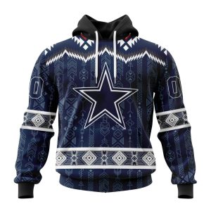 Personalized Dallas Cowboys Specialized Pattern Native Concepts Unisex Hoodie TH1125