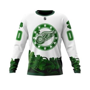 Personalized Detroit Red Wings Happy St.Patrick Days Unisex Sweatshirt SWS1769