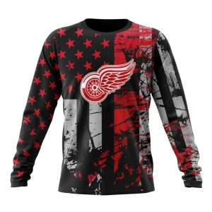 Personalized Detroit Red Wings Specialized Jersey For America Unisex Sweatshirt SWS1773