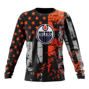 Personalized Edmonton Oilers Specialized Jersey For America Unisex Sweatshirt SWS1783