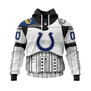 Personalized Indianapolis Colts Specialized Star Wars May The 4th Be With You Unisex Hoodie TH1146