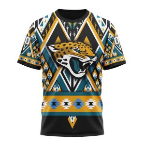 Personalized Jacksonville Jaguars Specialized Pattern Native Concepts Unisex Tshirt TS3003