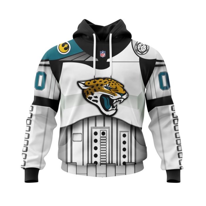 Personalized Jacksonville Jaguars Specialized Star Wars May The 4th Be With You Unisex Hoodie TH1150