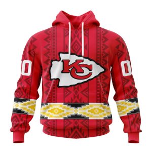 Personalized Kansas City Chiefs Specialized Pattern Native Concepts Unisex Hoodie TH1153