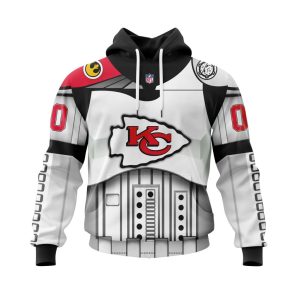 Personalized Kansas City Chiefs Specialized Star Wars May The 4th Be With You Unisex Hoodie TH1154