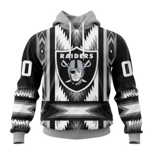 Personalized Las Vegas Raiders Specialized Pattern Native Concepts Unisex Hoodie TH1157