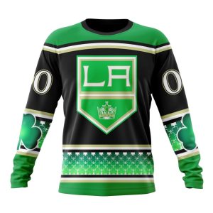 Personalized Los Angeles Kings Specialized Hockey Celebrate St Patrick's Day Unisex Sweatshirt SWS1799