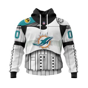 Personalized Miami Dolphins Specialized Star Wars May The 4th Be With You Unisex Hoodie TH1170