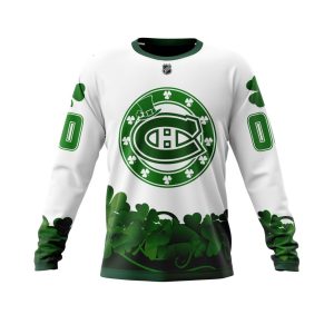 Personalized Montreal Canadiens Happy St.Patrick Days Unisex Sweatshirt SWS1814