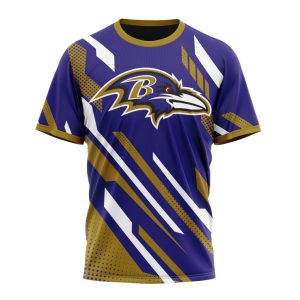 Personalized NFL Baltimore Ravens Special MotoCross Concept Unisex Tshirt TS3094