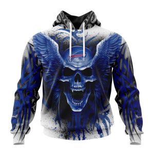 Personalized NFL Buffalo Bills Special Kits With Skull Art Unisex Hoodie TH1258