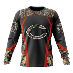 Personalized NFL Chicago Bears Camo Hunting Design Unisex Sweatshirt SWS425