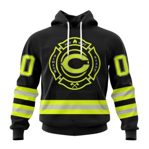 Personalized NFL Chicago Bears Special FireFighter Uniform Design Unisex Hoodie TH1296