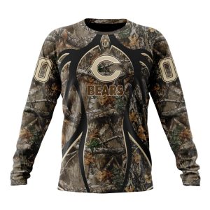 Personalized NFL Chicago Bears Special Hunting Camo Unisex Sweatshirt SWS434
