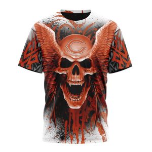 Personalized NFL Chicago Bears Special Kits With Skull Art Unisex Tshirt TS3152