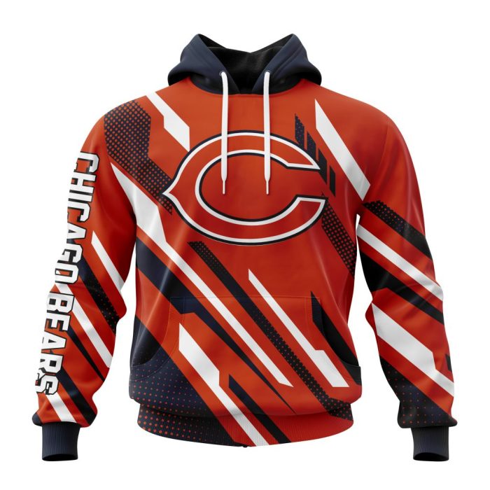 Personalized NFL Chicago Bears Special MotoCross Concept Unisex Hoodie TH1300