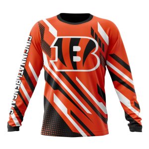 Personalized NFL Cincinnati Bengals Special MotoCross Concept Unisex Sweatshirt SWS457