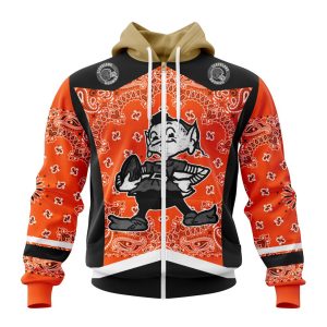 Personalized NFL Cleveland Browns Specialized Classic Style Unisex Zip Hoodie TZH0648