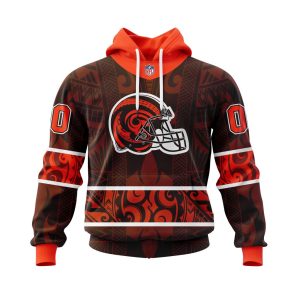 Personalized NFL Cleveland Browns Specialized Native With Samoa Culture Unisex Hoodie TH1345