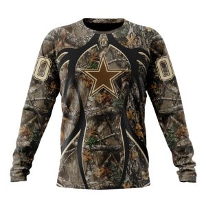 Personalized NFL Dallas Cowboys Special Hunting Camo Unisex Sweatshirt SWS493